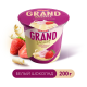 Пудинг Ehrmann Grand Dessert белый шоколад с клубничным муссом 6%, 200г