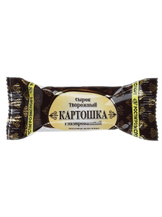 Сырок творожный глазированный Ростагроэкспорт Картошка 20%, 45г