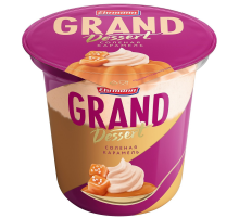 Пудинг Ehrmann Grand Dessert молочный соленая карамель 4.7%, 200г
