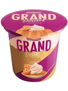 Пудинг Ehrmann Grand Dessert молочный соленая карамель 4.7%, 200г
