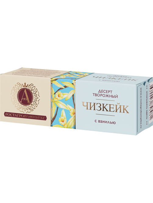 Десерт творожный А.Ростагрокомплекс Чизкейк с ванилью 15%, 40г