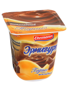 Пудинг Эрмигурт Ehrmann шоколадный 3.2%, 100г