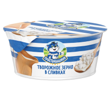 Творог зерненый Простоквашино 5%, 130г