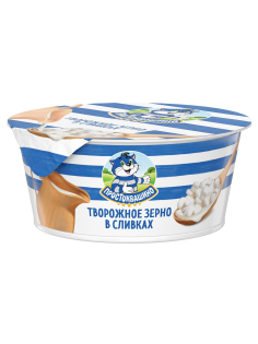 Творог зерненый Простоквашино 5%, 130г