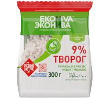 Творог Эконива рассыпчатый 9%, 300г