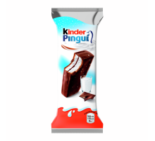 Пирожное бисквитное Kinder Pingui с молочной начинкой, 30г