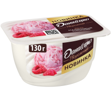 Продукт творожный Даниссимо Малиновый пломбир 5.6%, 130г