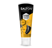 Крем для обуви Salton с поролоновым аппликатором черный, 75мл