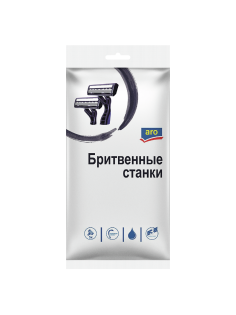 aro Станки одноразовые с 3 лезвиями, 5шт