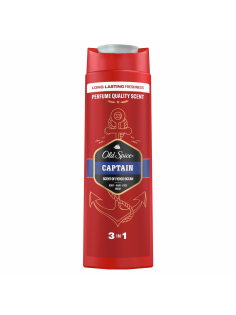 Гель для душа-шампунь мужской Old Spice Captain 3в1, 400мл