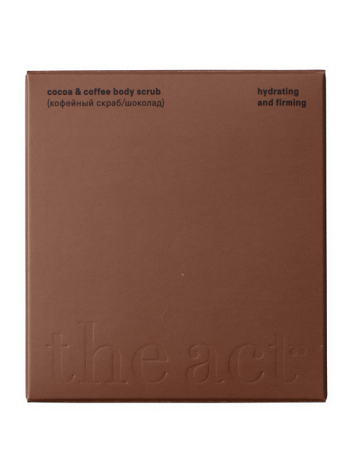 Скраб The Act кофейный шоколад, 300г