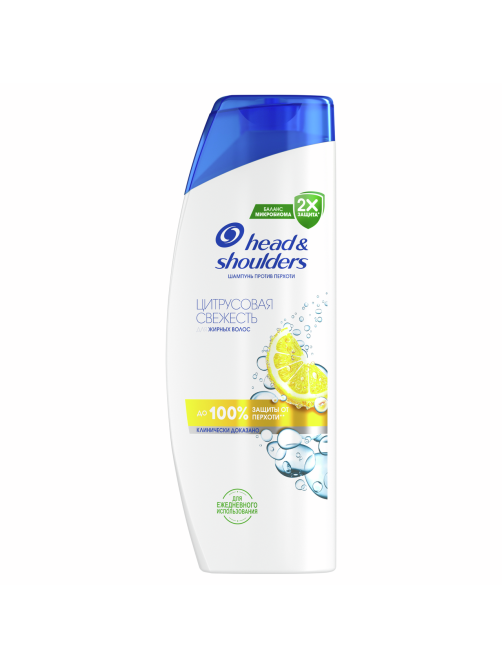Шампунь Head & Shoulders против перхоти цитрусовая свежесть, 360мл