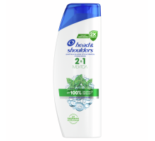 Шампунь-бальзам Head & Shoulders против перхоти основной уход ментол 2в1, 360мл