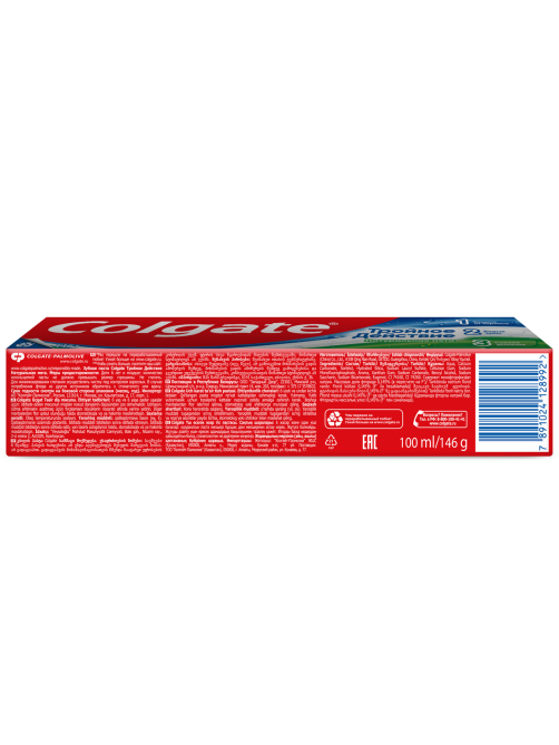 Зубная паста Colgate Тройное действие Натуральная мята комплексная, 100мл