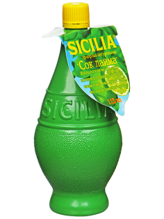 Сок лайма Sicilia концентрированный, 115мл