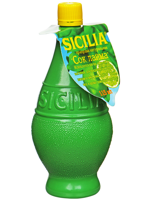 Сок лайма Sicilia концентрированный, 115мл
