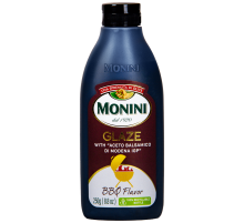 Соус на основе бальзамического уксуса Monini Glaze из Модены со вкусом барбекю, 250мл