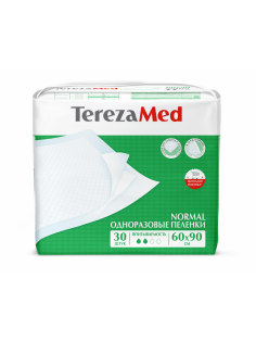 Пеленки Tereza Med одноразовые Normal 60x90см, 30шт
