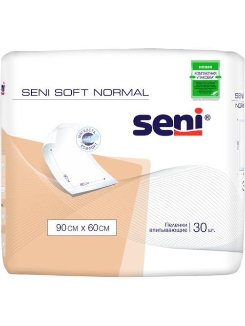 Пеленки Seni Soft Normal 90 х 60см, 30шт