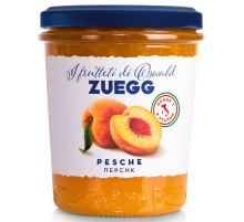 Джем Zuegg Персик конфитюр экстра, 320г