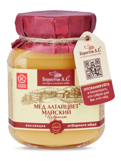 Мед Берестов А.С. Алтайцвет майский, 500г