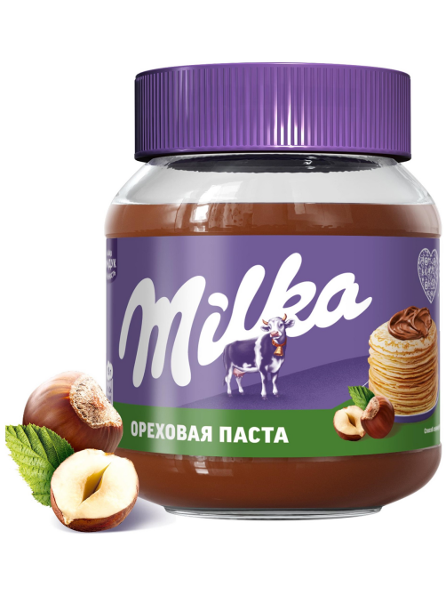Паста ореховая Milka с добавлением какао, 350г