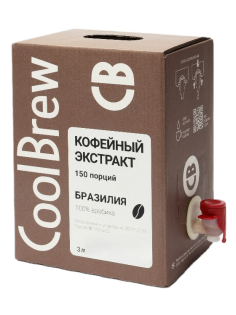 Экстракт кофейный Coolbrew Бразилия, 3л