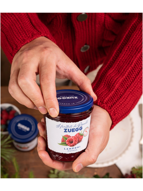 Джем Zuegg Малина конфитюр экстра, 320г