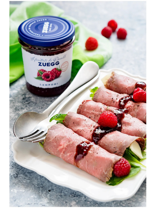 Джем Zuegg Малина конфитюр экстра, 320г