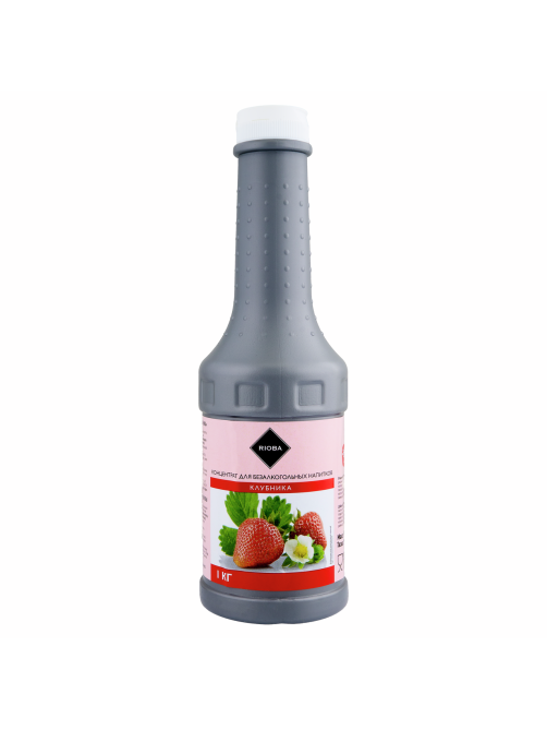 RIOBA Концентрат для безалкогольных напитков клубника, 1кг