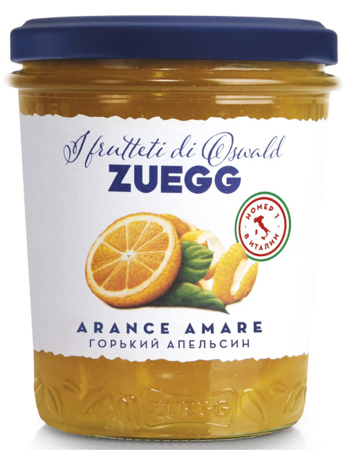 Джем Zuegg Горький Апельсин фруктовый десерт, 330г