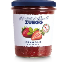 Джем Zuegg Клубника конфитюр экстра, 320г