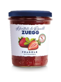 Джем Zuegg Клубника конфитюр экстра, 320г