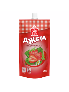 Fine Life Джем клубничный, 300г