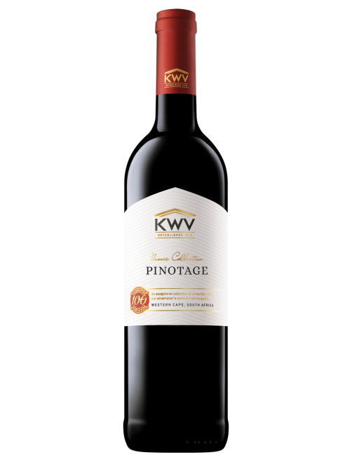 Вино KWV Pinotage красное сухое, 0.75л