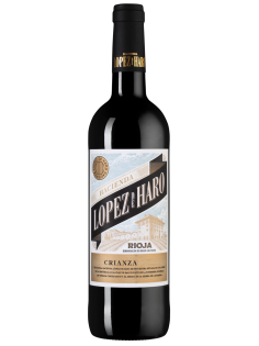 Вино Hacienda Lopez de Haro Крианса красное сухое, 0.75л