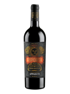 Вино Riporta Nero D'avola Appassite красное полусухое, 0.75л