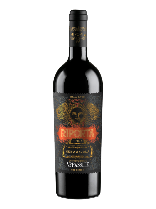 Вино Riporta Nero D'avola Appassite красное полусухое, 0.75л