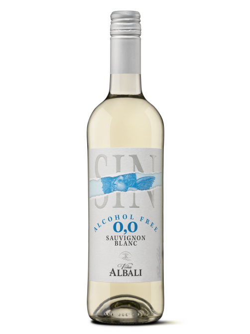 Вино безалкогольное Felix Solis Vina Albali Sauvignon Blanc белое полусухое, 0.75л