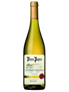 Вино Vieux Papes Colombard-Chardonnay белое сухое, 0.75л