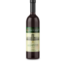 Вино Массандра Алиготе белое сухое, 0.75л
