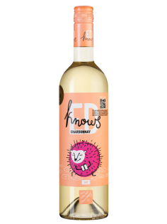 Вино Ed Knows Chardonnay белое сухое, 0.75л
