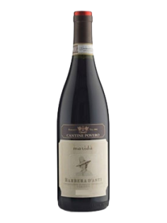 Вино Cantine Povero Barbera d'Asti Marida красное сухое красное сухое, 0.75л