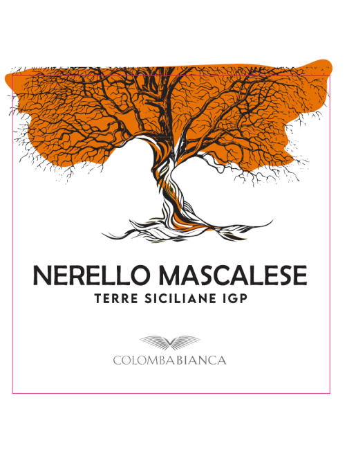 Вино Colomba Bianca Nerello Mascalese красное полусухое, 0.75л