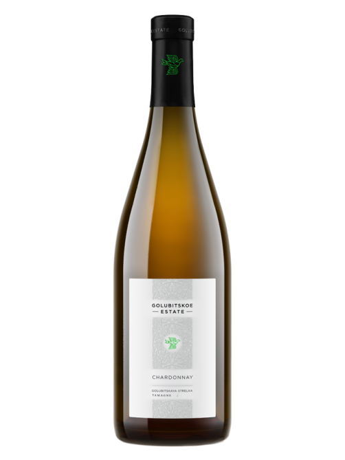 Вино Поместье Голубицкое Chardonnay белое сухое, 0.75л