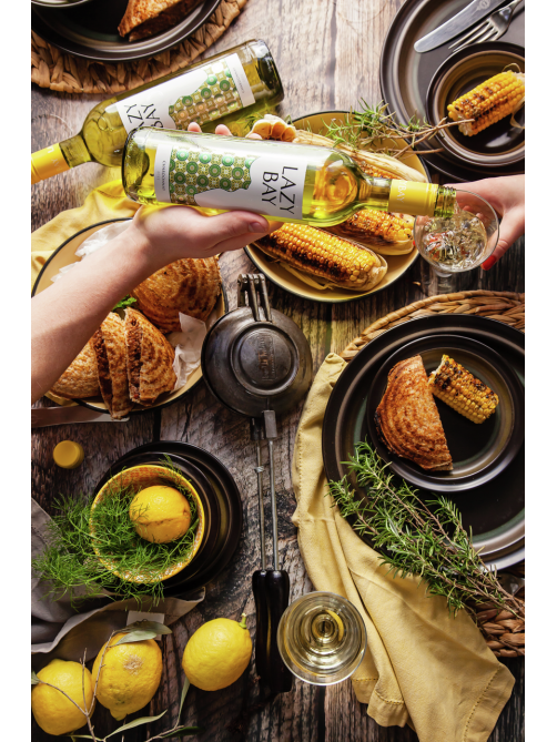 Вино Lazy Bay Chardonnay белое сухое, 0.75л
