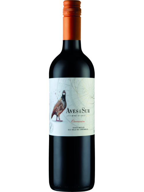 Вино Aves del Sur Carmenere красное сухое, 0.75л