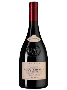 Вино Loco Cimbali Merlot красное сухое, 0.75л