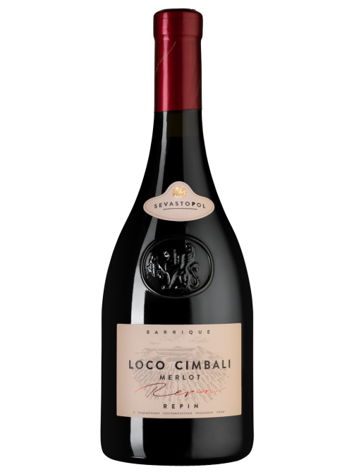 Вино Loco Cimbali Merlot красное сухое, 0.75л