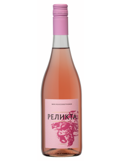 Вино Реликта Мускат розовое полусухое, 0.75л